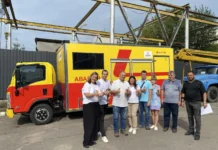 Вінницьким теплоенергетикам передали аварійно-ремонтний автомобіль