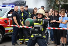 У Вінниці рятувальники змагалися в пожежному кросфіті