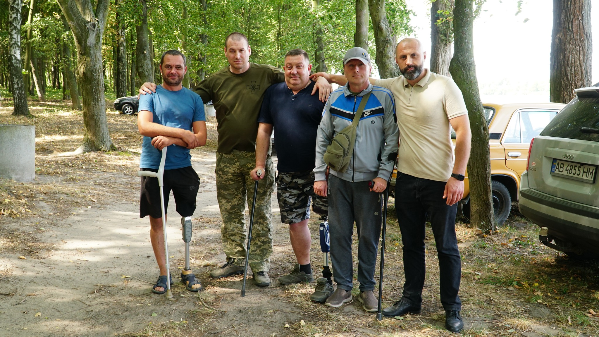 На Бершадщині ветерани війни змагалися в турнірі з риболовлі