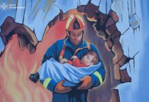 Пожежно-рятувальні підрозділи на Вінниччині прикрасили сучасними муралами