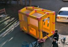 Епідеміологи Вінниччини отримали портативний душ для знезараження