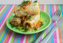 Голубці з гарбузом: рецепт вегетаріанської страви