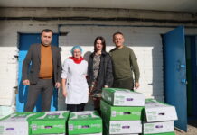 Благодійники доставили допомогу для харчування ВПО у Вінницькому училищі №7