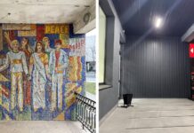 У Вінниці відновлять мозаїку, приховану під час ремонту