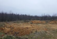 На Вінниччині незаконно видобували пісок із домішками суглинків