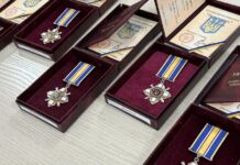 На Вінниччині родинам загиблих героїв вручили державні нагороди