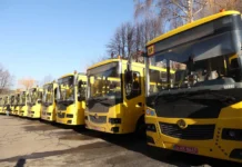 Сьогодні громадам Вінниччини передали 12 нових автобусів