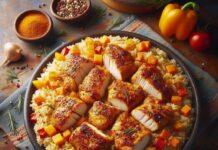 Рис із куркою в духовці – смачна та проста страва Рис із куркою в духовці