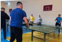 У Вінниці стартував традиційний зимовий турнір з настільного тенісу серед учителів