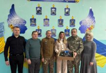 Лариса Білозір передала FPV-дрон для навчання учнів на уроках «Захисту України»