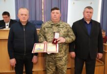 Депутата Вінницької облради Сергія Якубовського нагородили за мужність та внесок у оборону України
