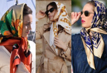 Хустка – аксесуар поза часом: як носити її цьогоріч