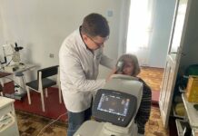 В Ометинцях провели безкоштовну перевірку зору для дорослих і дітей