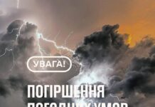На Вінниччині очікується гроза, град і шквали: рятувальники попереджають про погіршення погоди