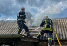 У Вінниці горів житловий будинок