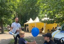 У Вінниці на фестивалі «Місто дітей» діти познайомилися з роботою поліції