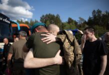 11 військових з Вінниччини повернулися додому під час обміну полоненими