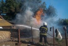 На Вінниччині за добу сталося дев’ять пожеж