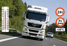 На Вінниччині вводять обмеження руху для вантажівок у спекотні дні: що потрібно знати водіям