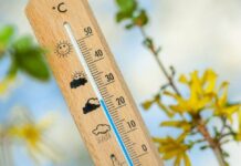 У Вінниці зафіксували новий температурний рекорд — +33,5°