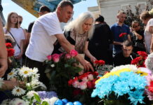 Вінниця пам’ятає: мітинг-реквієм до роковин ракетного теракту 14 липня 2022 року