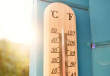 Новий температурний рекорд у Вінниці: спека сягнула +34,5°