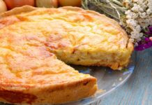 Сирний пиріг по-домашньому