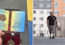 Ветеран з Вінниці Ярослав Фіногенов отримав відзнаку «За особисту хоробрість»