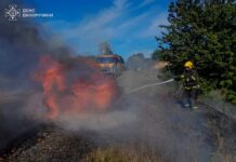 На Вінниччині під час загоряння будинку травмувався літній чоловік