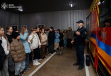 Екскурсія до рятувальників: учні вінницького ліцею вивчали правила безпеки