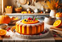 Бісквіт із гарбузом — осінній десерт із ніжною текстурою та теплим ароматом спецій