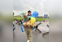 На Вінниччині зустріли полоненого захисника України Максима Доброго