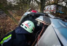 Рятувальники деблокували неповнолітнього водія після ДТП на Вінниччині