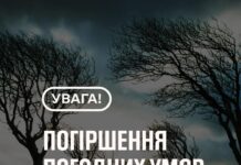 На Вінниччині очікується сильний вітер