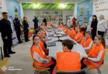 У Вінниці на базі ліцею відкрили Клас безпеки для школярів