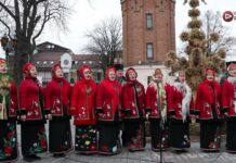 У центрі Вінниці біля Вежі Артинова встановили «Дідух Єднання»