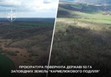 Прокуратура повернула державі 53 гектари заповідних земель Національного природного парку «Кармелюкове Поділля»