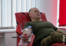 Гвардійці Вінниці долучилися до донації крові: сила братерства — в кожній краплі