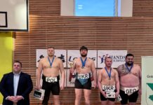 Вінницькі сумоїсти здобули чотири медалі на міжнародному турнірі в Естонії