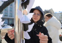 У Вінниці відбулася тиха акція «Ангели пам’яті» до Дня Героїв Небесної Сотні