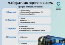 «Майданчик здоров’я-2026»: графік виїздів та перелік безкоштовних медичних послуг у березні