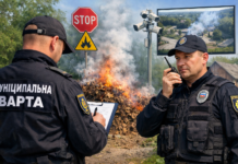 Вінничан штрафуватимуть за спалювання листя: на вулиці вийшли мобільні групи
