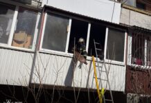 У Вінниці горіла квартира у багатоповерховому будинку