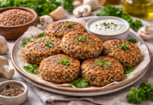 Пісні гречані котлети з грибами