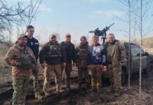 Микола Кучер відвідав військових на Сумському напрямку та передав допомогу