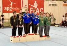 Спортсмени з Вінниччини здобули «золото» на етапі Кубка світу зі спортивної акробатики