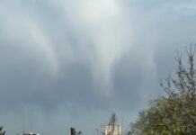 У Вінниці зафіксували рідкісне атмосферне явище — вірґу