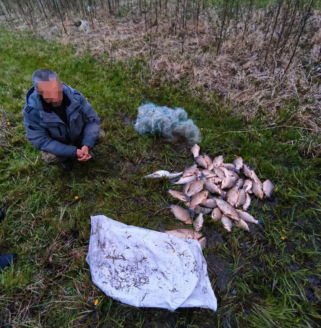 На Вінниччині викрили незаконний вилов риби: збитки перевищили 81 тисячу