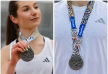 Учень Марії Примаченко розробив стрічку для медалі MHP Run4Victory