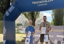 Сила незламних: вінницькі ветерани вибороли дві срібні нагороди на Чемпіонаті України з паратетратлону